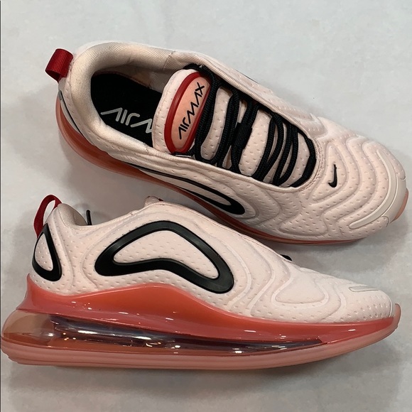 W THE AIR MAX 720 Light Soft Pink/Gym Red - Picture 5 of 16